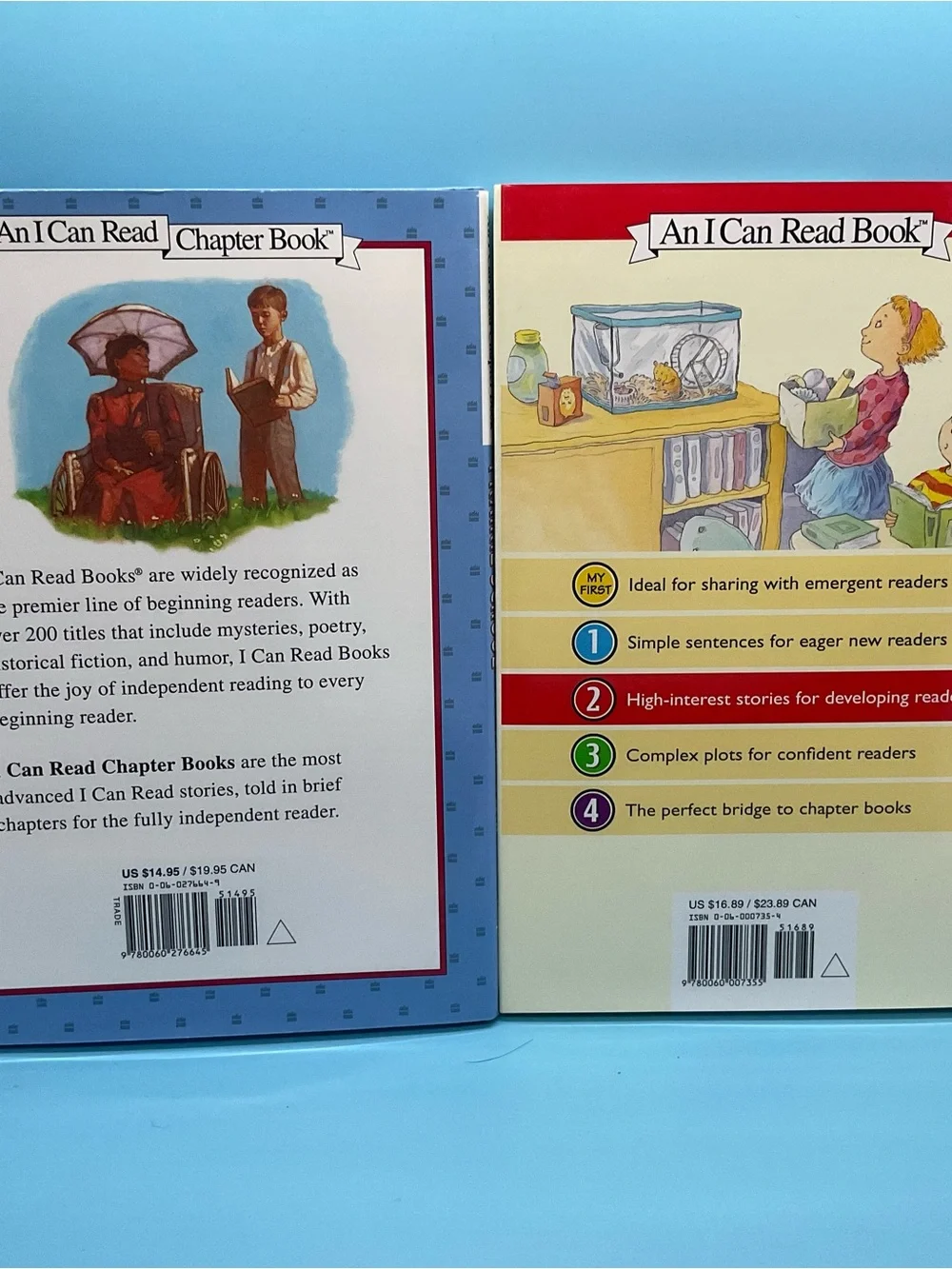 I Can Read Book Bundle 4 Books Level 1 & 2 Shared Reading Chapter Book NEW